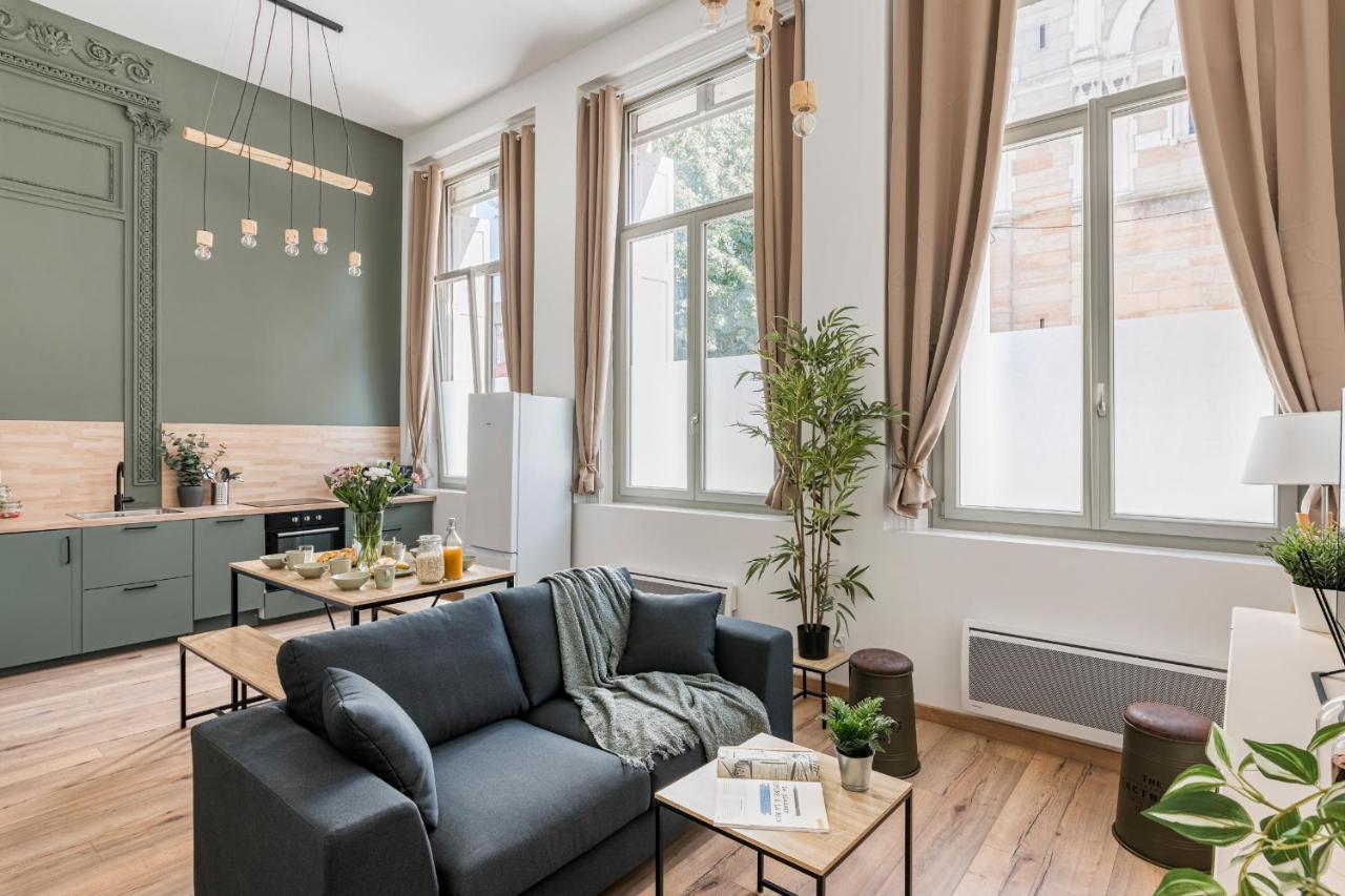 Charmant & Spacieux Appartement En Coeur De Ville แซงต์-เอเตียน ภายนอก รูปภาพ